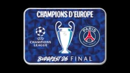 UCL Champions 2026 Pin Badge