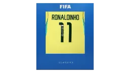 Ronaldinho Official World Cup Back Signed Brazil 2026 Home Shirt In Deluxe Packaging