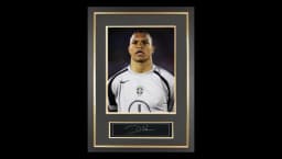 Dida Signed Plaque and Photo Frame: Brazil Legend