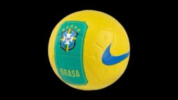 Brazil Academy Soccer Ball (Size 5) - Yellow/Green