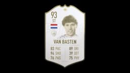 Marco van Basten Signed Netherlands Ultimate Team Card