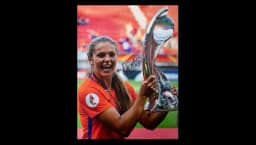 Lieke Martens Signed Netherlands Photo: Womens EURO 2017 Winner