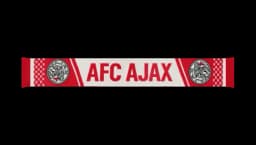 Ajax Logo Fan Scarf - Red/White/Black