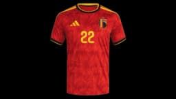 Belgium Home Shirt 2026 with Saelemaekers 22 Printing