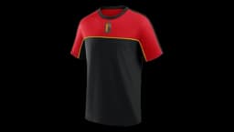 Belgium Retro T-Shirt - Red/Black/Yellow