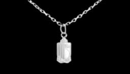 Belgium FA Crest Pendant & 55cm Chain - Silver Plated