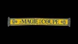 Cup Final Scarf The Magic Of The Cup - Yellow/Blue