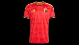 Belgium Home Shirt 2026 - Red/Black/Yellow