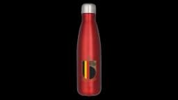 Belgium National Team Logo Stainless Steel 500ml Drink Bottle - Red