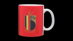 Belgium FA Crest Mug - 11oz - Red