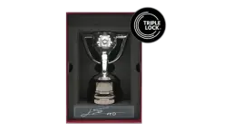 Lionel Messi Signed La Liga Replica Trophy 150mm