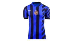 Lautaro Martinez Front Signed Internazionale 2024-25 Authentic Home Shirt In Deluxe Packaging