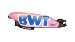 BWT Alpine Formula One Team 2022 Sidepod – Left-Hand