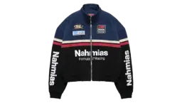 Full-Zip Racing Jacket - Black