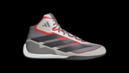 Feroza Mid Trainers - Red/White/Grey