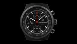 Chronograph 1 All Black Wall Clock