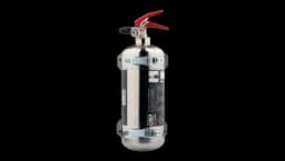 Hand Held Extinguisher With Bracket 2kg Novec Inox Bottle