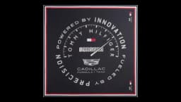 Cadillac Team Varsity Bandana - Blue/Red/White