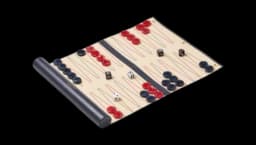 Leather Travel Backgammon Set