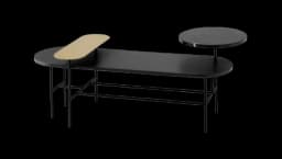Palette Lounge Table - Black