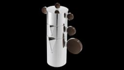 Silver-Plated Gigogne Coffee Pot