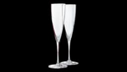 Dom Perignon Champagne Flute Set Of 2 - Clear