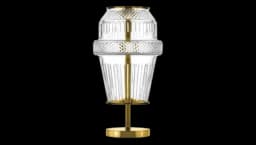 Matrice Golden Finish Table Lamp
