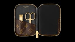 Manicure Kit - Monogram Coated Canvas Brown
