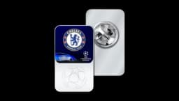 Chelsea UCL Pin Badge