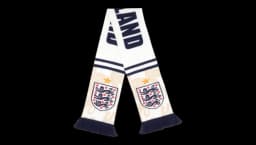 England Home Scarf - White