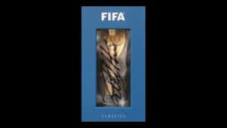 Sir Geoff Hurst Signed Jules Rimet Trophy