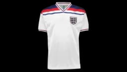 England 1982 World Cup Finals Shirt - Blue/Red/White