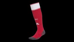 26/27 Home Socks - Red/White/Grey