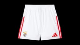 Benfica 2025-2026 Home Kit Shorts