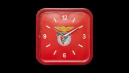 Benfica Crest Wall Clock - Red