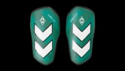 Super Light Shin Guards - Green/White