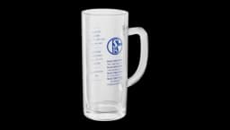 Beer Mug - Blue/White