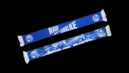 Print Scarf Promotion 2026 - White/Blue