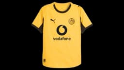 25/26 Authentic Cup Jersey Men - Black/Yellow