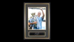 Erling Haaland Signed Plaque and Photo Frame: 2022-23 Premier League Winner