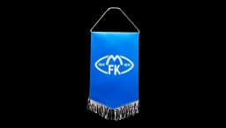 MFK Small Pennant - Blue/White