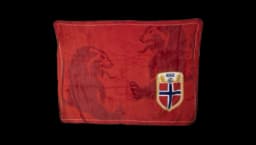 Norway Fleece Blanket - Red
