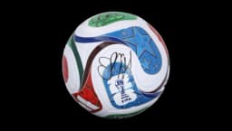 Autographed 2026 World Cup Trionda Soccer Ball