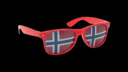 Norway Sunglasses - Red/Blue/White