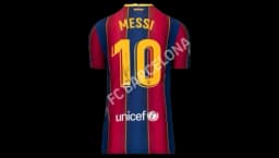 Lionel Messi Back Signed Barcelona 2020-21 Authentic Home Shirt