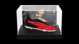 Rodri Official Ballon d'Or Signed Nike Football Boot In Photo Acrylic Case: Option 1