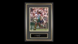 Hristo Stoichkov Official 1994 World Cup Signed Plaque and Photo Frame