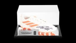 Declan Rice Official 2026 FIFA World Cup Signed Copa Football Boot In Acrylic Case