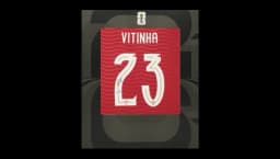 Vitinha Official 2026 World Cup Back Signed Portugal 2026 Home Shirt In Deluxe Packaging