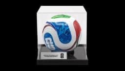 Morgan Rogers Official 2026 World Cup Signed Football In Acrylic Case